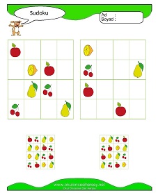 Sudoku Çocuk Bulmacaları
